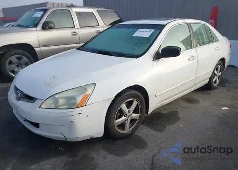2004 Honda Accord 2.4 Ex from USA, damaged, VIN 1HGCM56734A008081